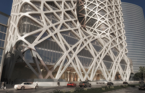 City of Dreams hotel in Macau by Zaha Hadid