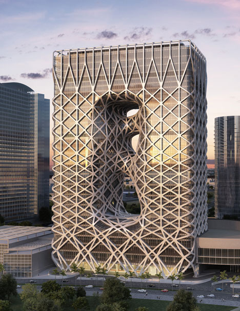 City of Dreams hotel in Macau by Zaha Hadid
