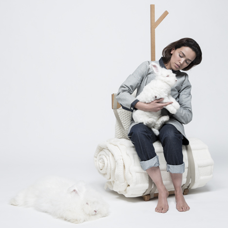 Studio Makkink & Bey create furniture for a nomadic living room