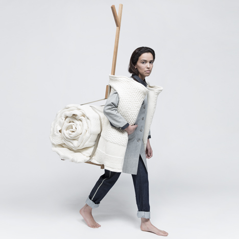 Studio Makkink & Bey create furniture for a nomadic living room