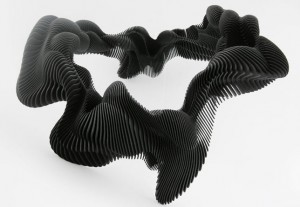 Daniel Widrig Kinesis 3D-printed body adornments for Luminaire