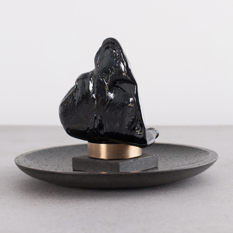 Formafantasma experiment with lava to form furniture collection