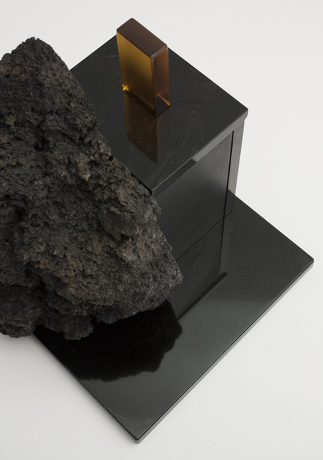 Formafantasma experiment with lava to form furniture collection