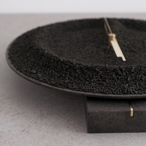 Formafantasma experiment with lava to form furniture collection