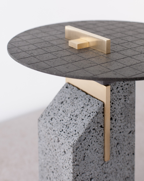 Formafantasma experiment with lava to form furniture collection