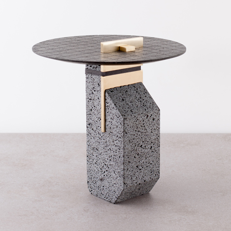 Formafantasma experiment with lava to form furniture collection