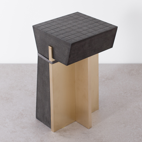 Formafantasma experiment with lava to form furniture collection
