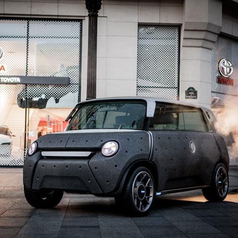 ME.WE: Forward-Thinking Car designed by Massaud & Toyota ED2 Photograph Small Dots