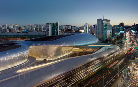 Dongdaemun Design Park and Plaza by Zaha Hadid