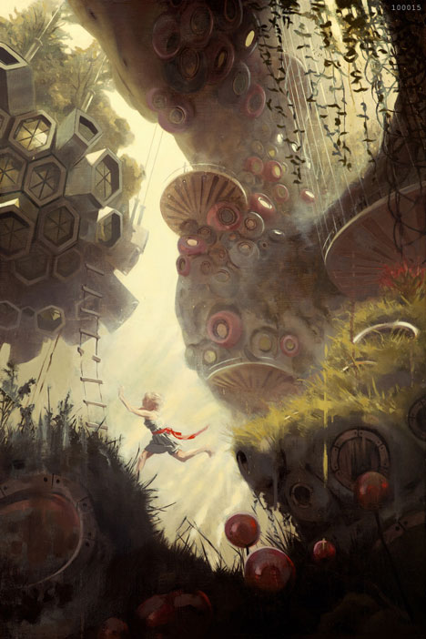Fantasy world based on Alice in Wonderland wins architectural fairytale contest