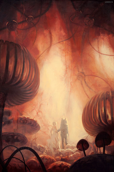 Fantasy world based on Alice in Wonderland wins architectural fairytale contest