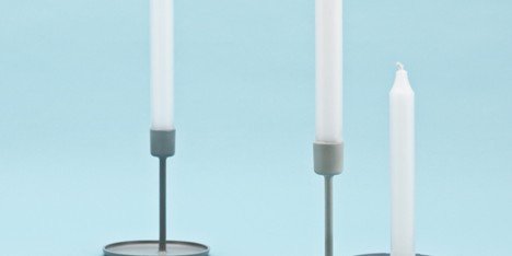 Family of candle holders created by Simon Legald for Normann Copenhagen