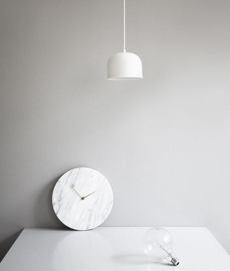 Menu begins production of cloche-shaped lamps by Grethe Meyer