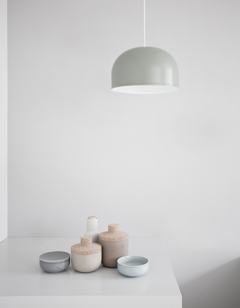 Menu begins production of cloche-shaped lamps by Grethe Meyer