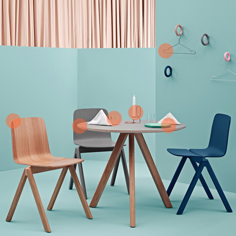 Interactive slideshow: current products by Hay