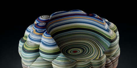 Layered fabric chair by Richard Hutten to launch in Milan