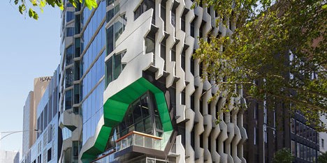 Lyons completes sculptural Melbourne tower for Australian Institute of Architects