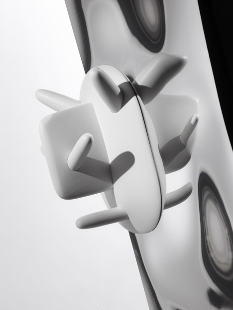 Moustache products to form breathing installation at Spazio Rossana Orlandi