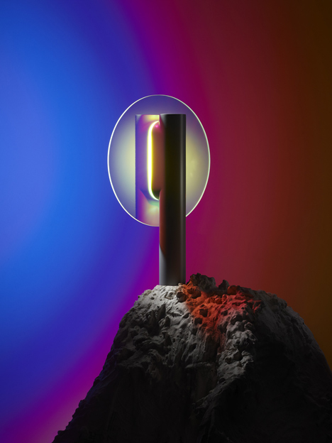 Moustache products to form breathing installation at Spazio Rossana Orlandi