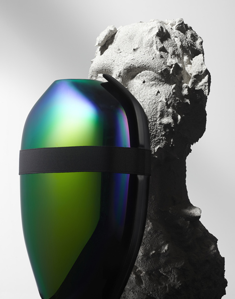 Moustache products to form breathing installation at Spazio Rossana Orlandi