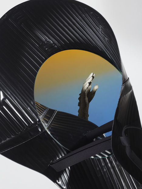 Moustache products to form breathing installation at Spazio Rossana Orlandi