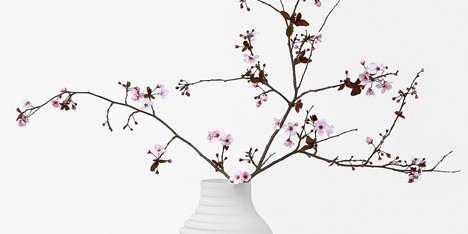 Mutant vase by Yiannis Ghikas has a sci-fi surface pattern