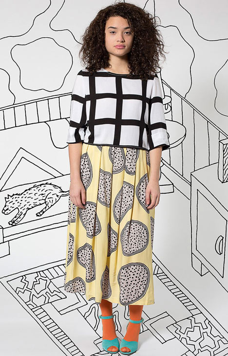 American Apparel launches capsule collection with Memphis designer Nathalie Du Pasquier