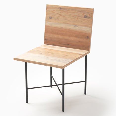Nendo's solo exhibition in Milan to showcase chairs that mix printed and natural grains