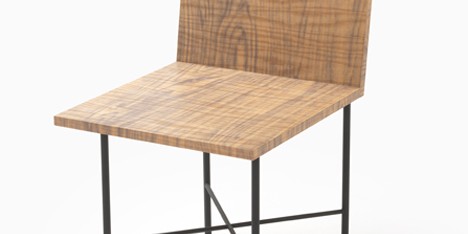 Nendo's solo exhibition in Milan to showcase chairs that mix printed and natural grains