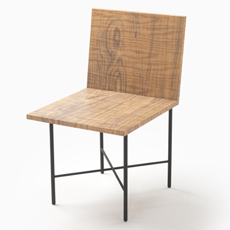 Nendo's solo exhibition in Milan to showcase chairs that mix printed and natural grains