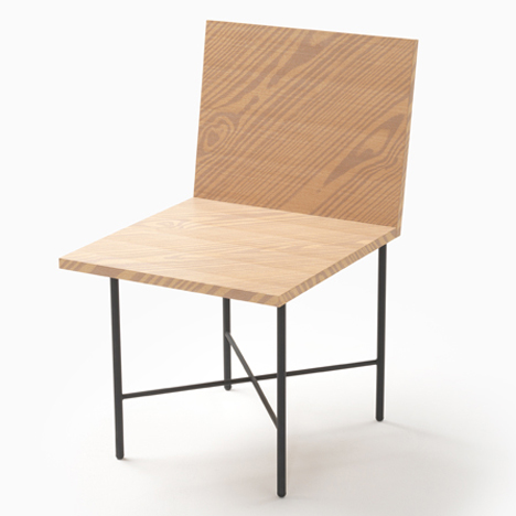 Nendo's solo exhibition in Milan to showcase chairs that mix printed and natural grains