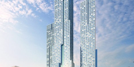 Work starts on New Jersey’s tallest building by HWKN and Handel Architects