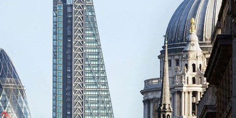 New photographs show Rogers Leadenhall Building nearing completion
