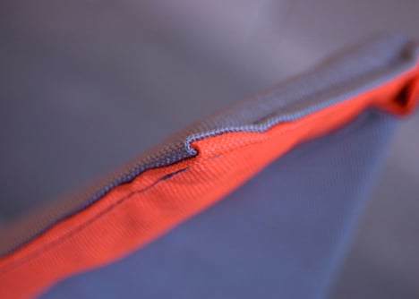 Origami Sofa by Yumi Yoshida unfolds to become a floor mat