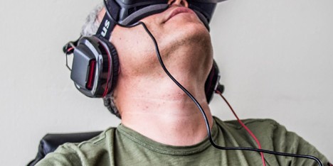 Oculus Rift virtual reality headset