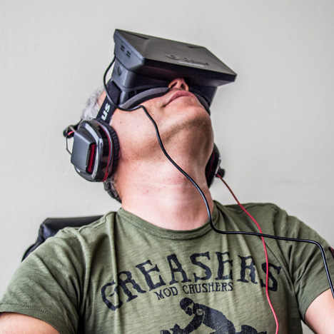 Oculus Rift virtual reality headset