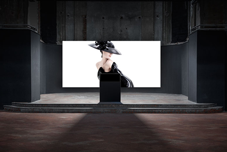 Gestures manipulate interactive fashion films at POST exhibition