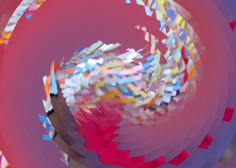 Gestures manipulate interactive fashion films at POST exhibition