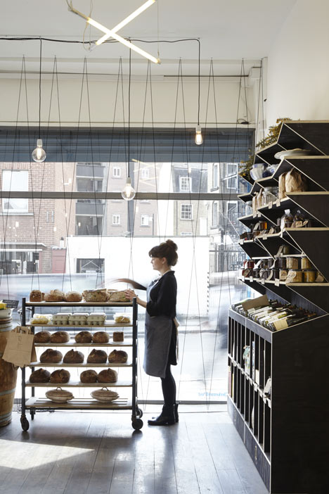 Quality Chop Shop butcher by Fraher Architects references food crates and packaging