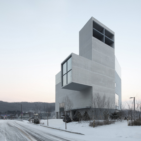 RW Concrete Church by Nameless Architecture