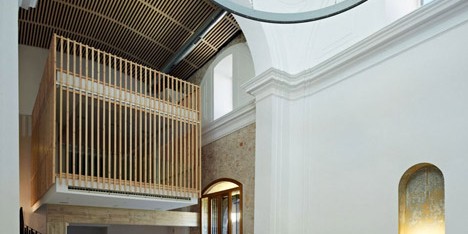 Restoration and adaptation of a 16th century Chapel in Brihuega by Adam Bresnick