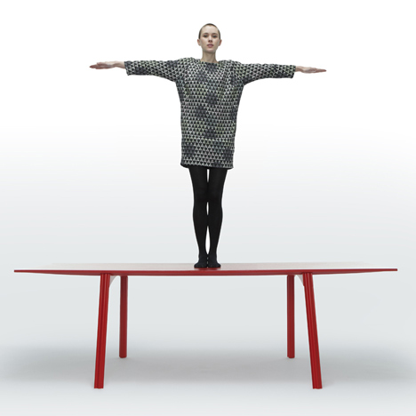 Ripple Table 2.0 by Benjamin Hubert