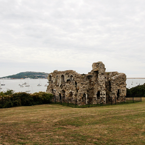 Levitate inserts oak walkway inside shell of ruined castle
