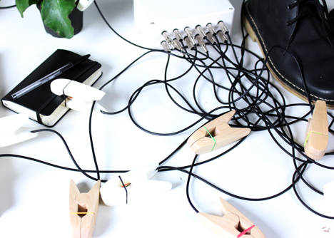 Household objects become musical instruments with Sound Pegs by Nick Brennan