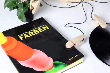 Household objects become musical instruments with Sound Pegs by Nick Brennan