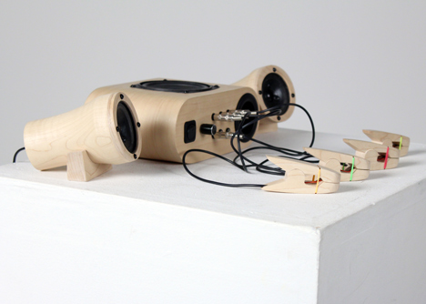 Household objects become musical instruments with Sound Pegs by Nick Brennan