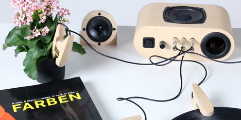 Household objects become musical instruments with Sound Pegs by Nick Brennan