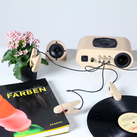 Household objects become musical instruments with Sound Pegs by Nick Brennan