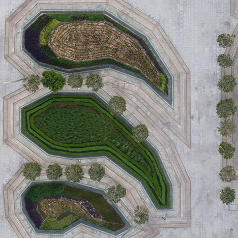 Sowwah Square by Martha Schwartz Partners