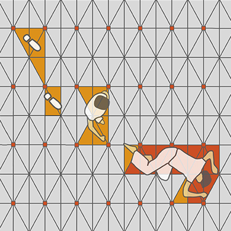 SensFloor conductive rug by Future-Shape turns the floor into a giant touchscreen